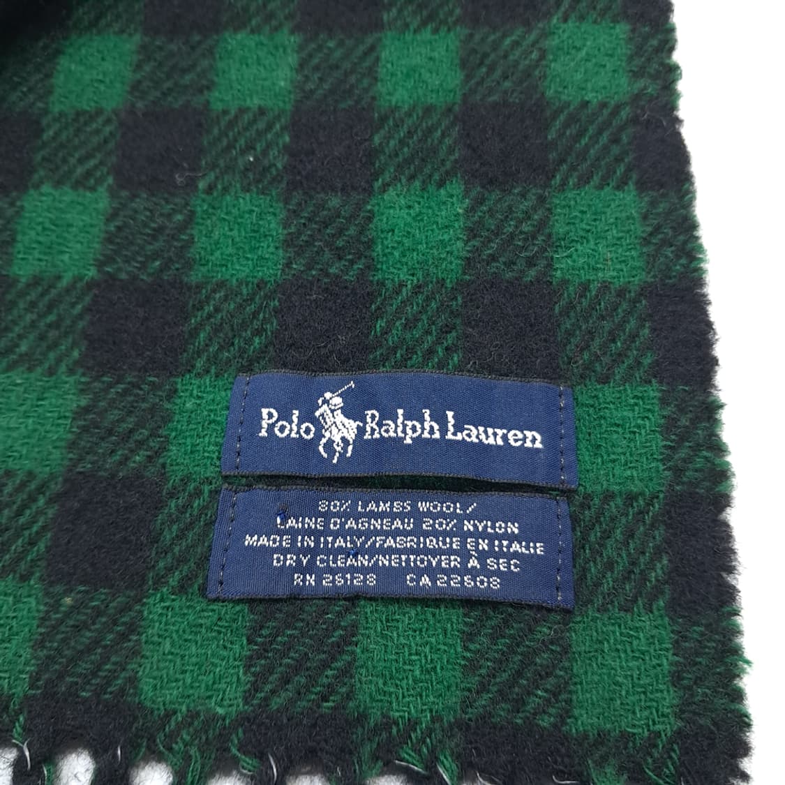 MX376 [Made in Italy] 폴로 양면 블랙 & 그린 버팔로 상품이미지6