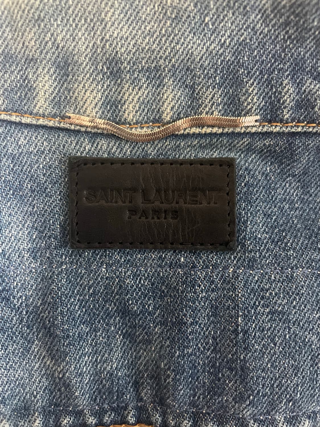 Saint Laurent Sweet Dreams Denim Jacket 상품이미지4
