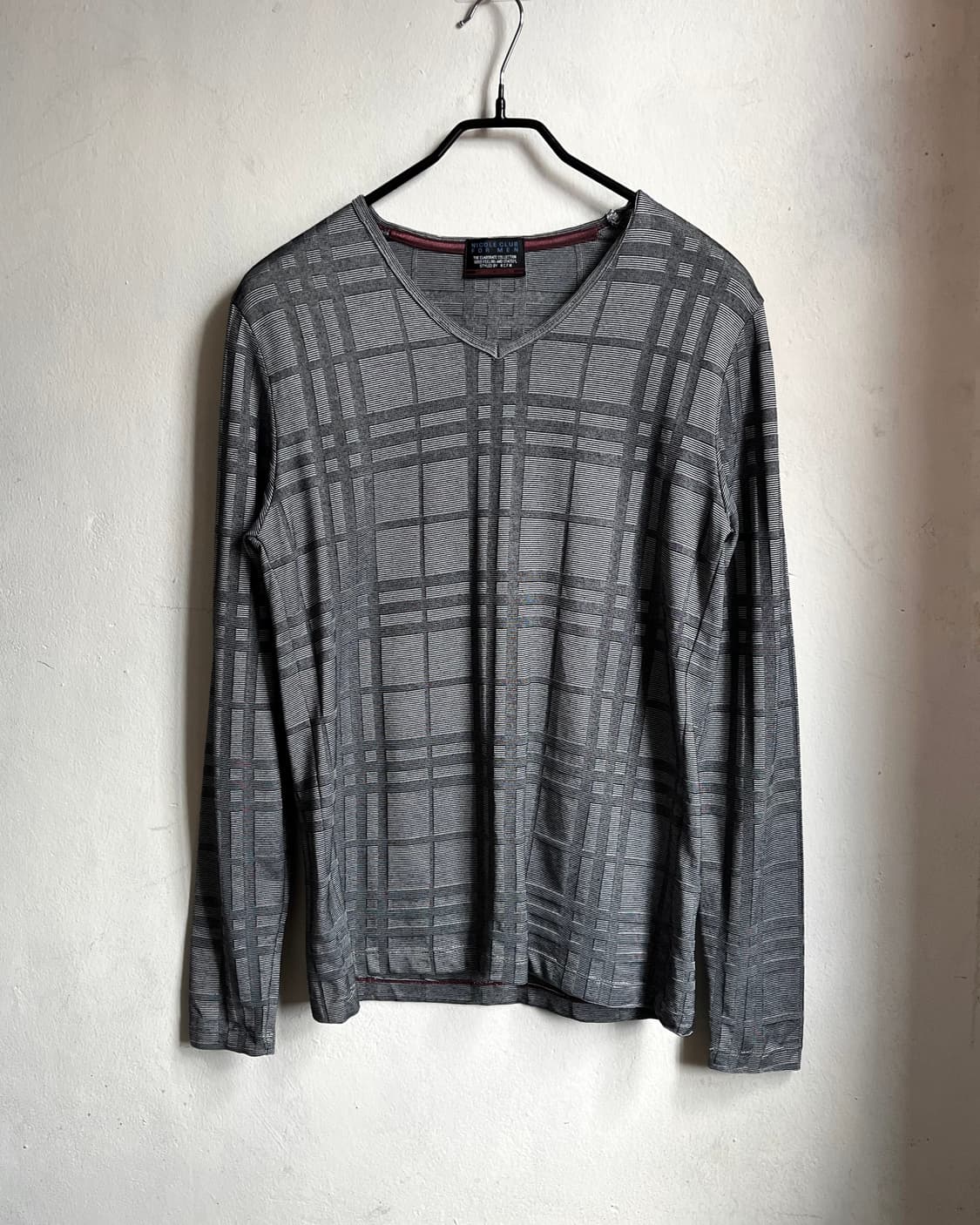 NICOLE CLUB FOR MEN V-Neck Long Sleeve 상품이미지3