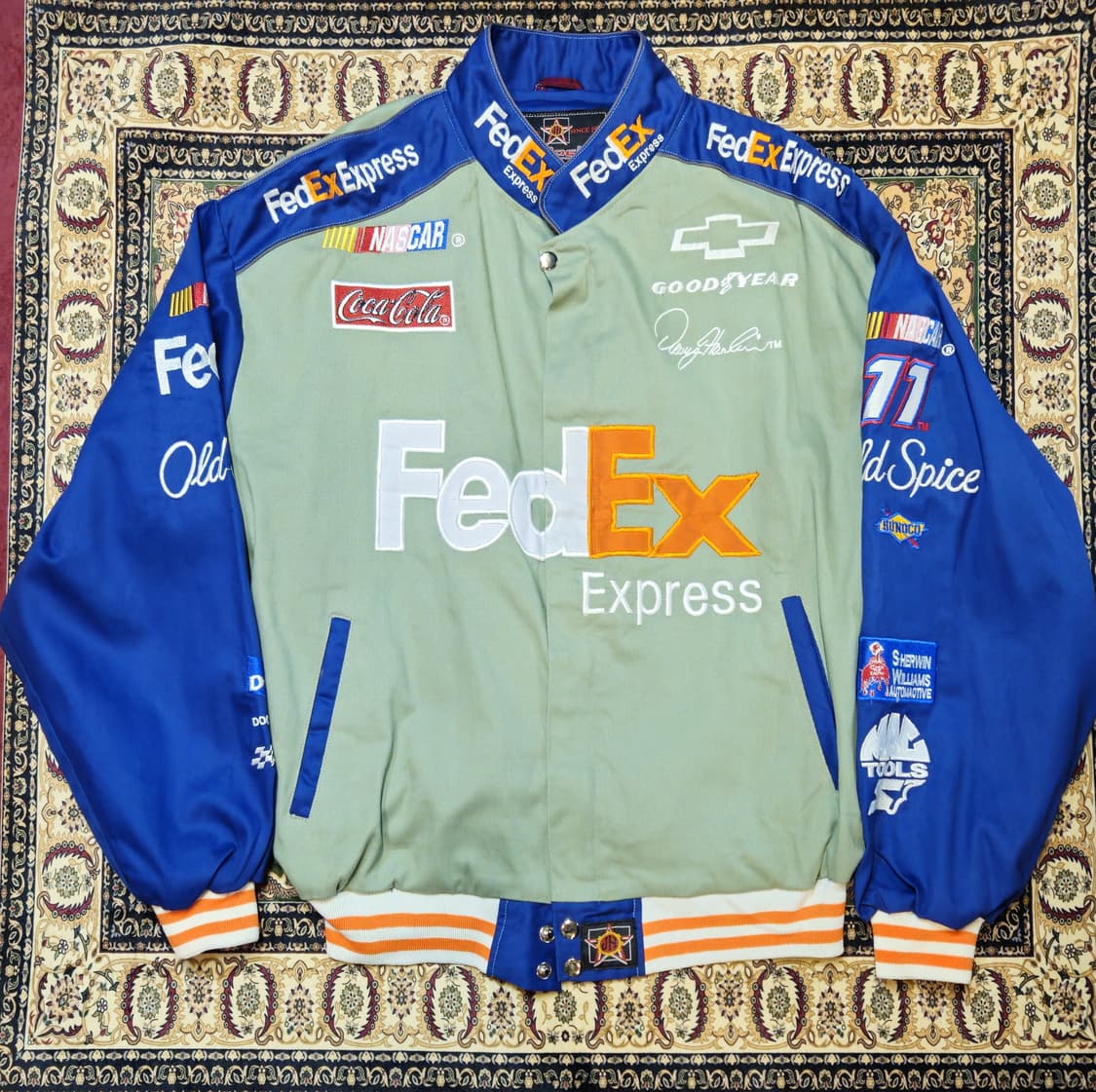 JH Design FedEx Express 레이싱 재킷 상품이미지1