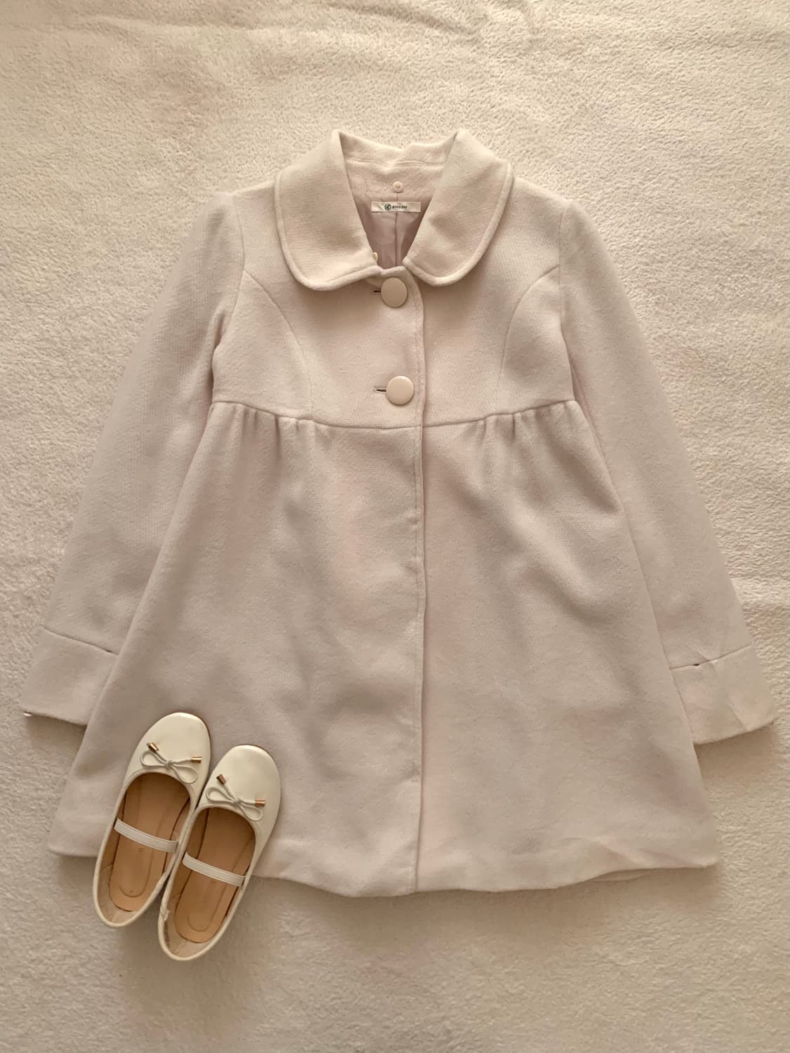 모리 연핑크 코트 상품이미지2