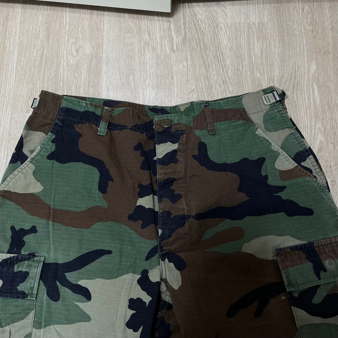 미국 육군 우드랜드 카모플라쥬 BDU 팬츠 M/95 상품이미지2