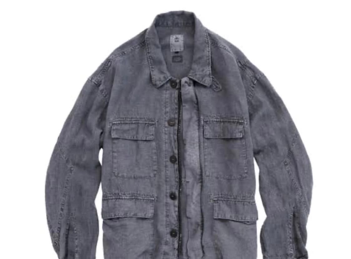 폴리테루 린넨필드자켓 블루4(구매) 상품이미지1