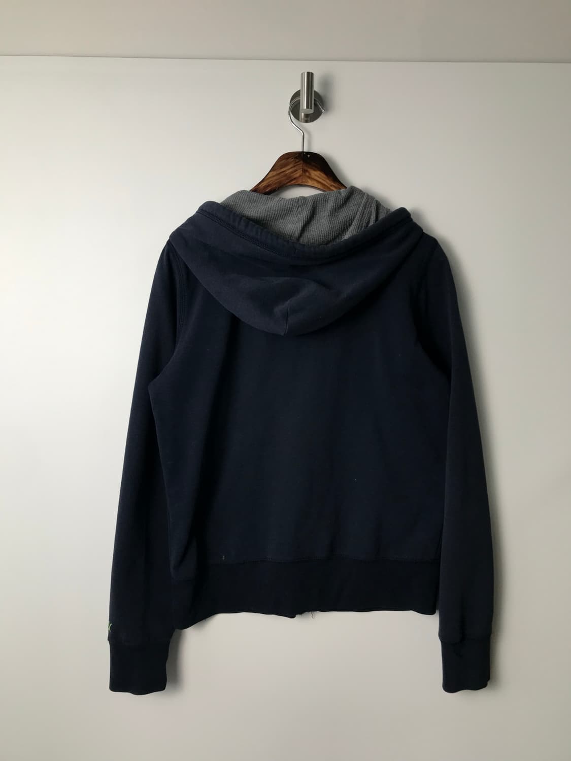 후아유 y2k 와투케 네이비 후드집업 상품이미지3