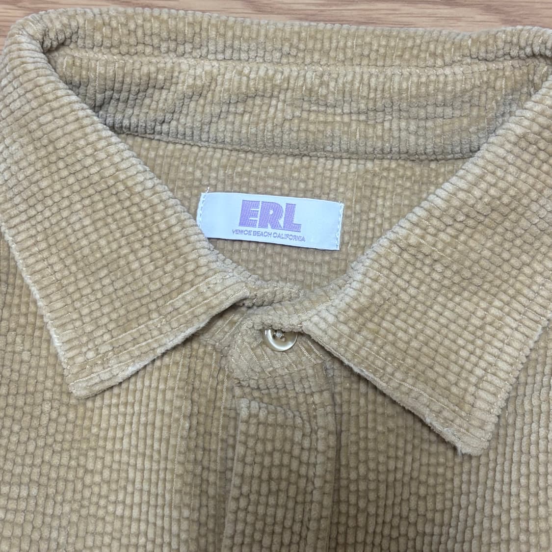 [새상품] ERL 이알엘 코튼 코듀로이 셔츠  상품이미지5