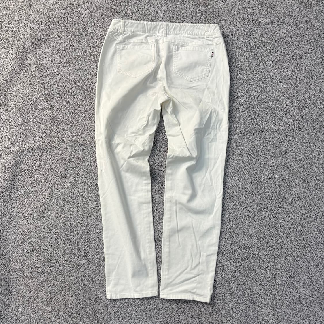 67-91 헤지스 여성 화이트 팬츠 0325J 상품이미지3