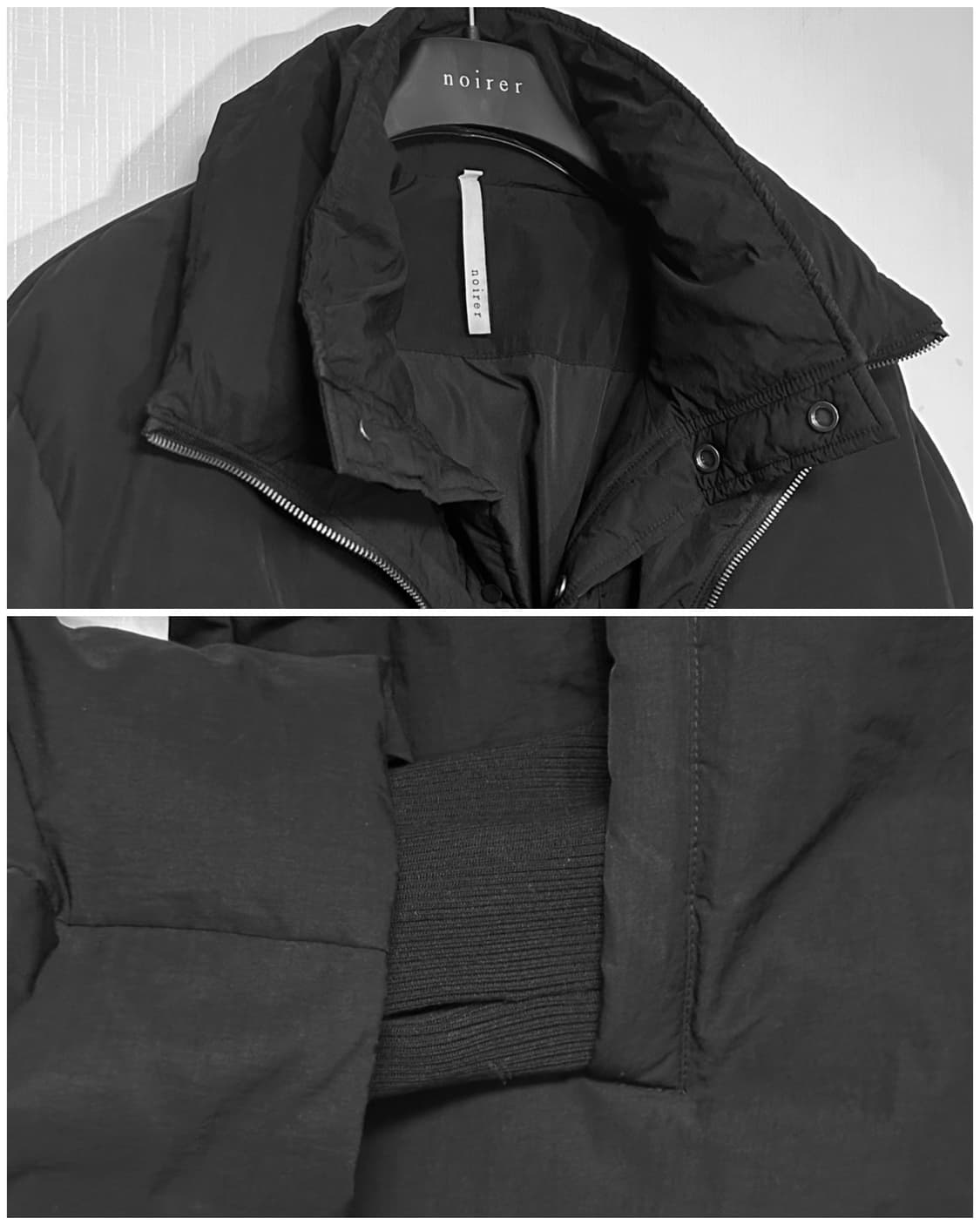 23FW, 새상품) 노이어 레이어드 구스다운 크롭패딩 48/100 상품이미지5