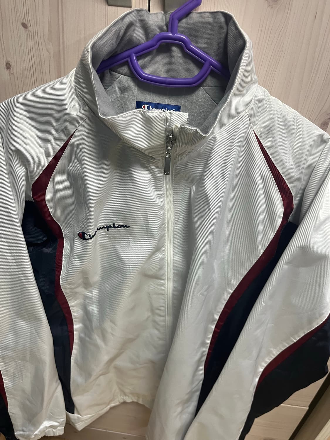 챔피온 광택 바람막이 M 상품이미지1