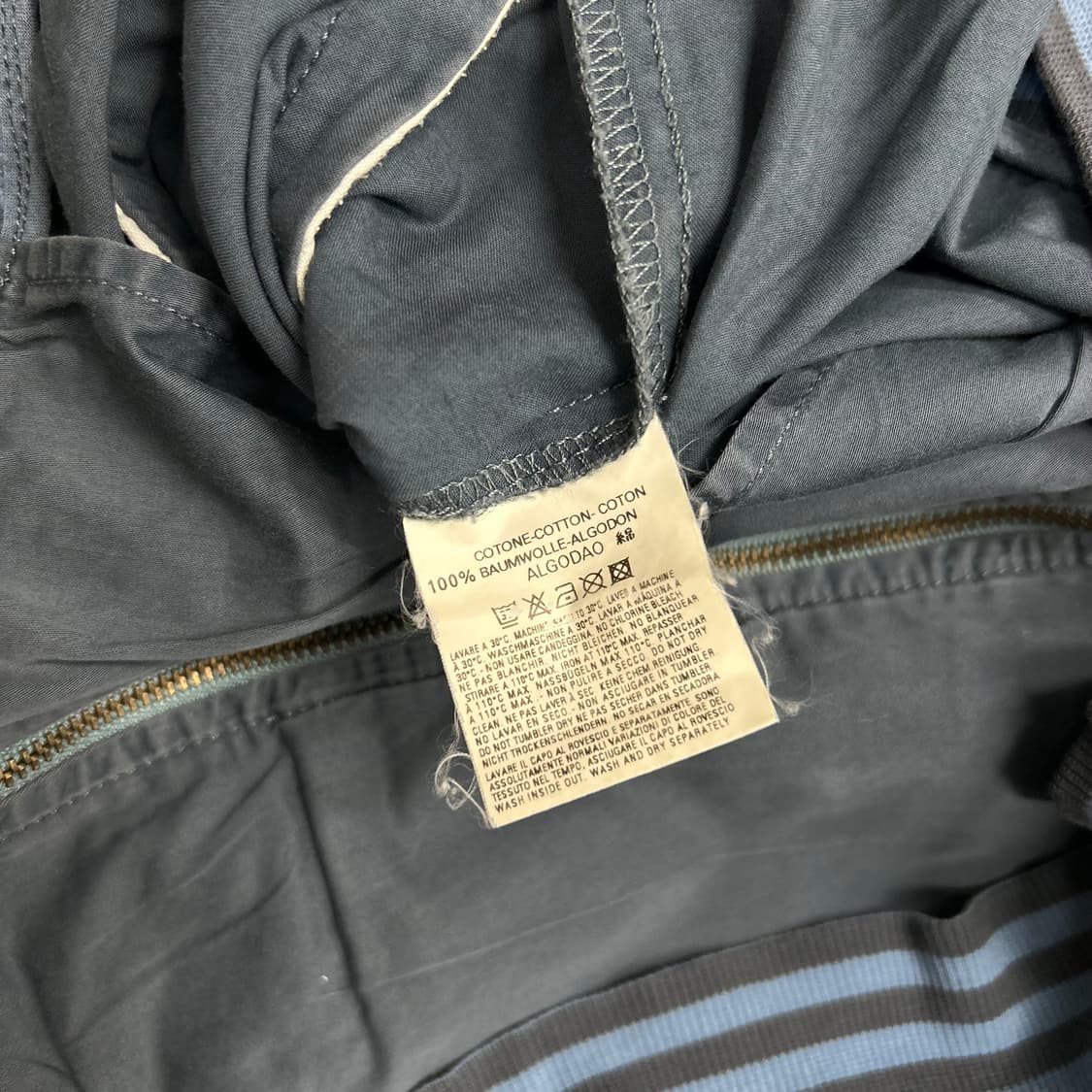 DIESEL Blue Bomber Jacket 상품이미지9