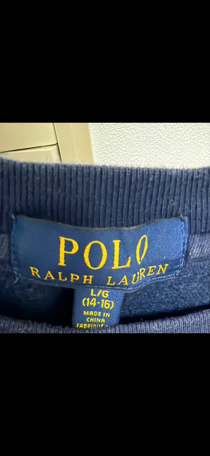 폴로 맨투맨(14~16) 상품이미지2