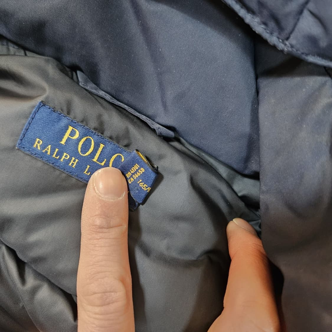 폴로랄프로렌 덕다운 후드 패딩 베스트 상품이미지9