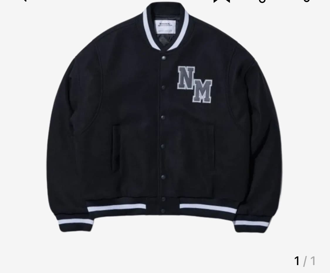 노메뉴얼 바시티 자켓 상품이미지1