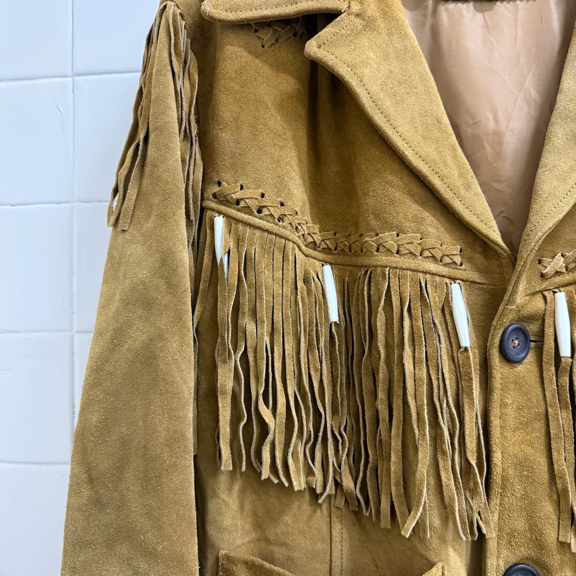 스웨이드 웨스턴 프린지 자켓 상품이미지3