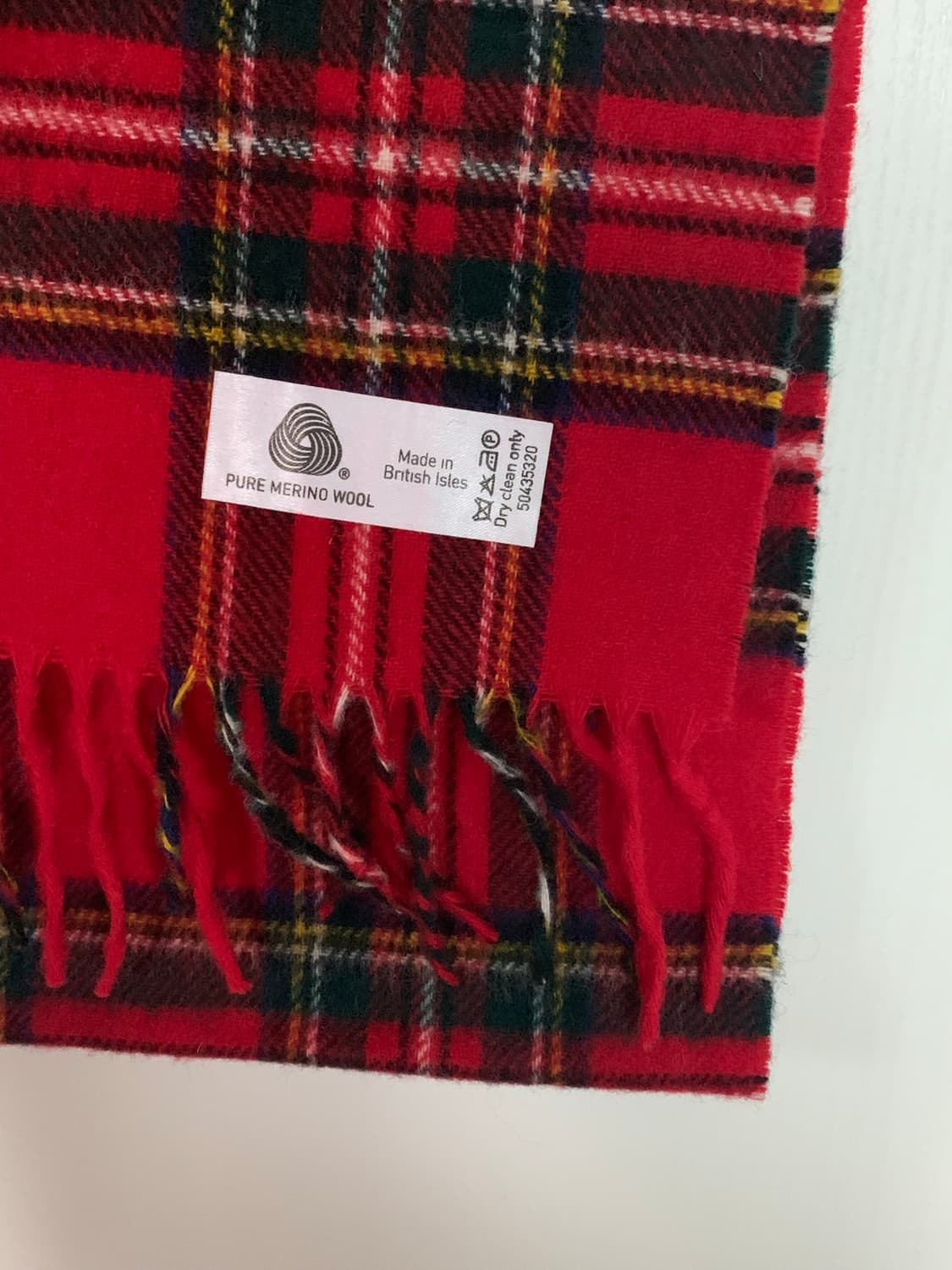 아브라함문 체크 머플러 목도리 상품이미지4