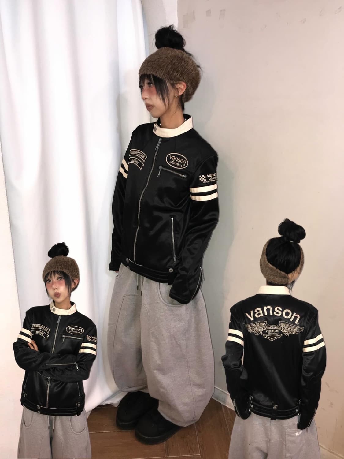 Vanson Embroidery Rider Jacket 상품이미지1