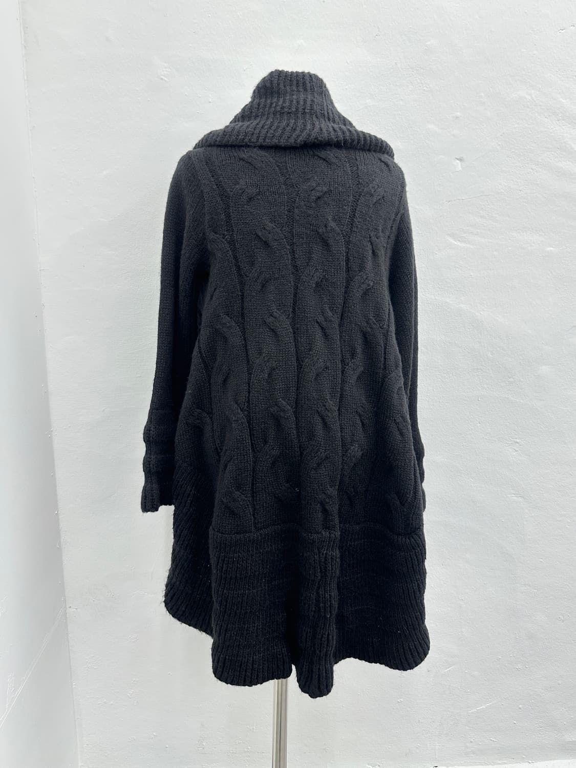 Black fairy grunge flare sleeves drape  상품이미지4