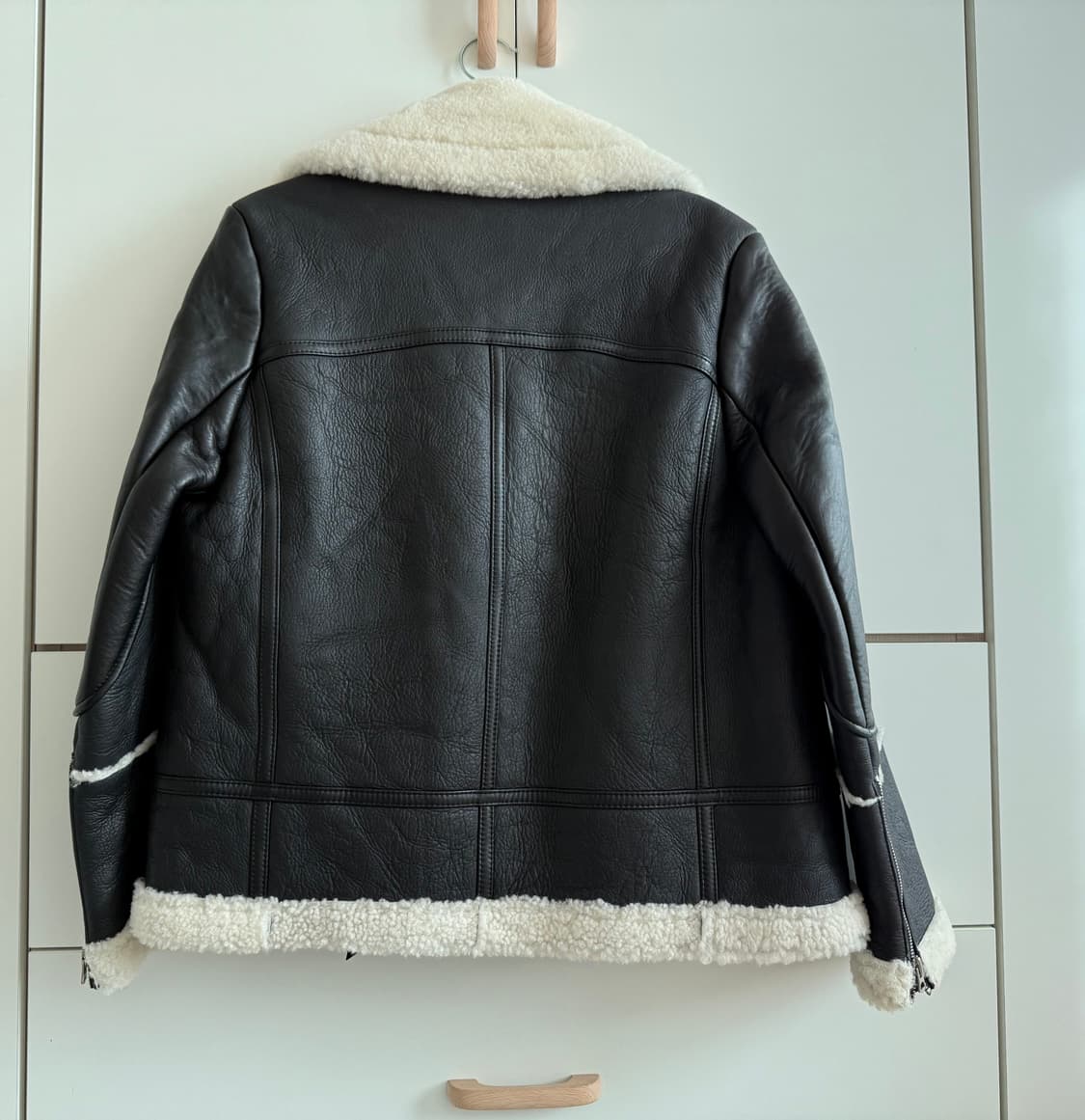 시슬리 리얼 양가죽 양모 무스탕 M 상품이미지2