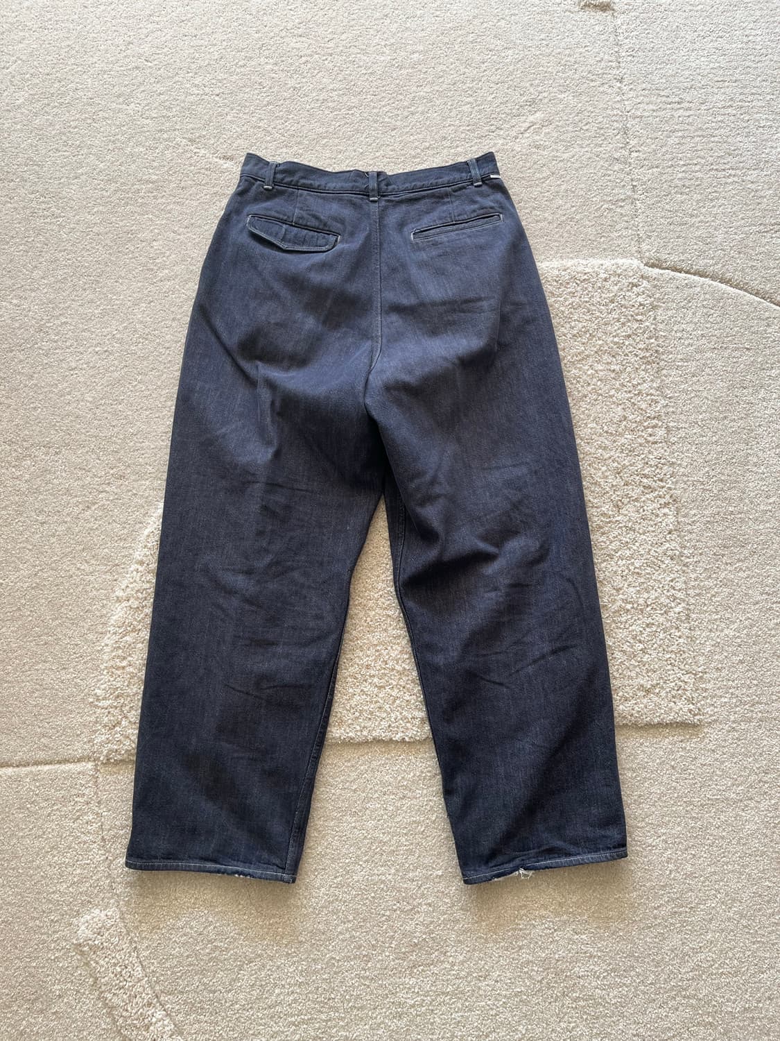 그라프페이퍼 투턱 데님 (31-32) 상품이미지6