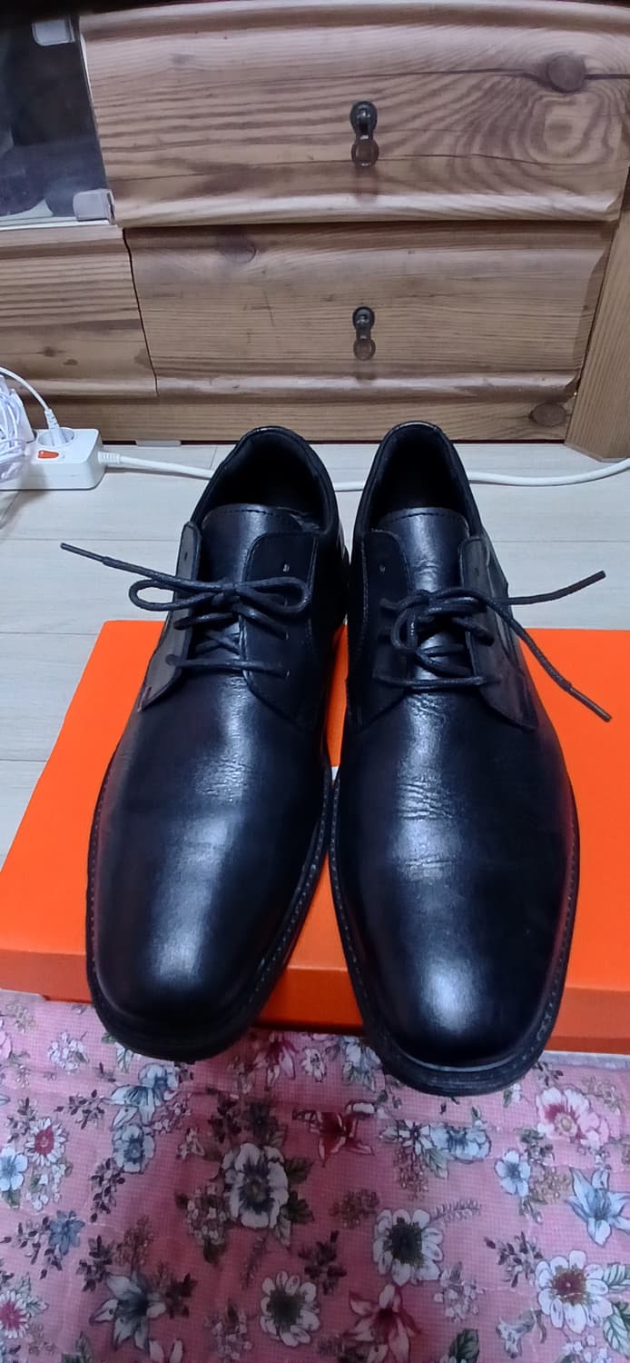 제옥스(GEOX) 남성용 블랙 드레스 슈즈(EU43,약275mm)  상품이미지1