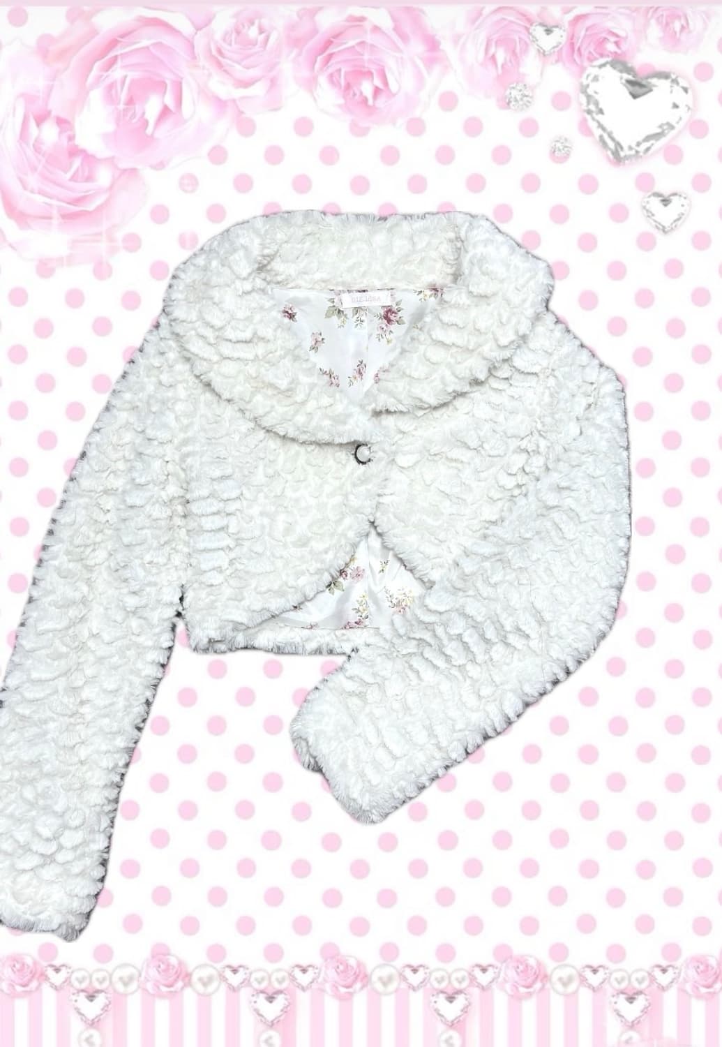 리즈리사 퍼 볼레로 상품이미지1