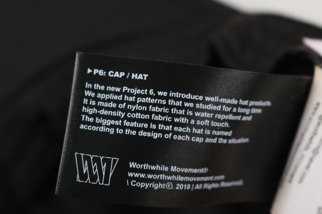 월스와일 무브먼트 하이커 캡 상품이미지6
