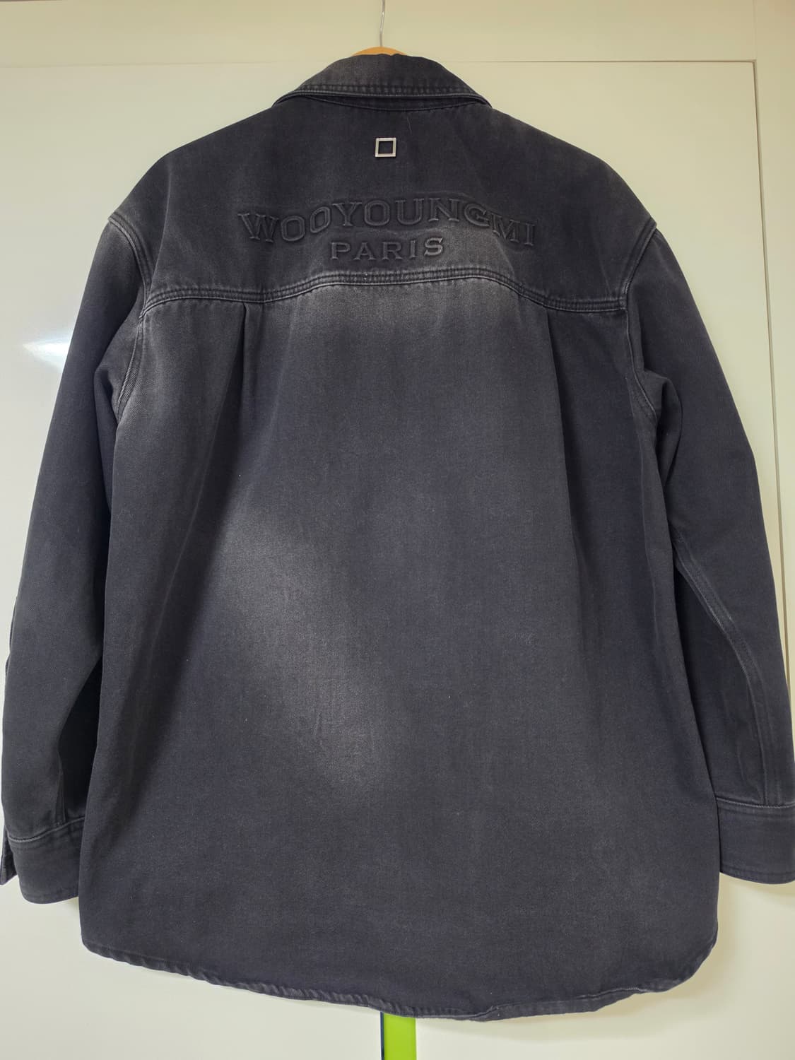 우영미 블랙 데님 셔츠 46 100사이즈 상품이미지2