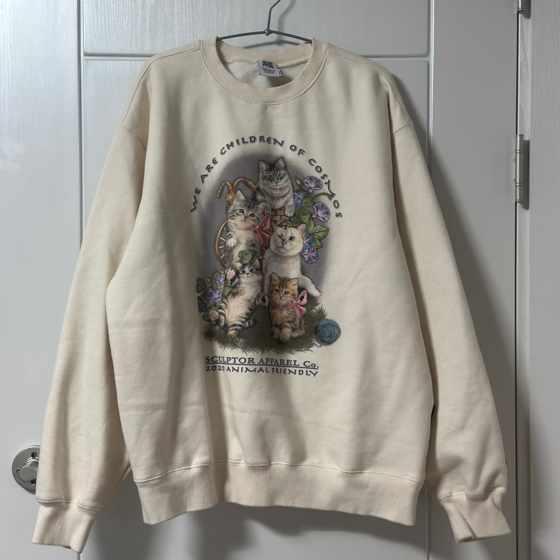 SCULPTOR 고양이 스웻셔츠 상품이미지2