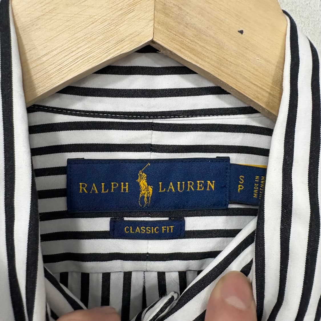 폴로랄프로렌 클래식핏 스트라이프 셔츠 상품이미지3