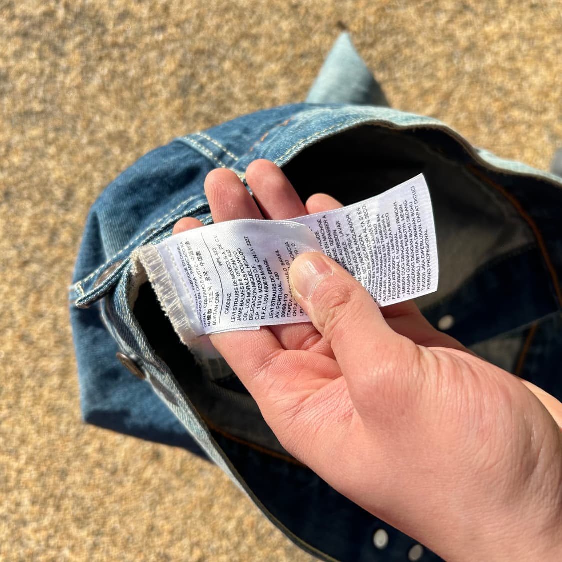 리바이스(Levis) 데님 워크 자켓 상품이미지6