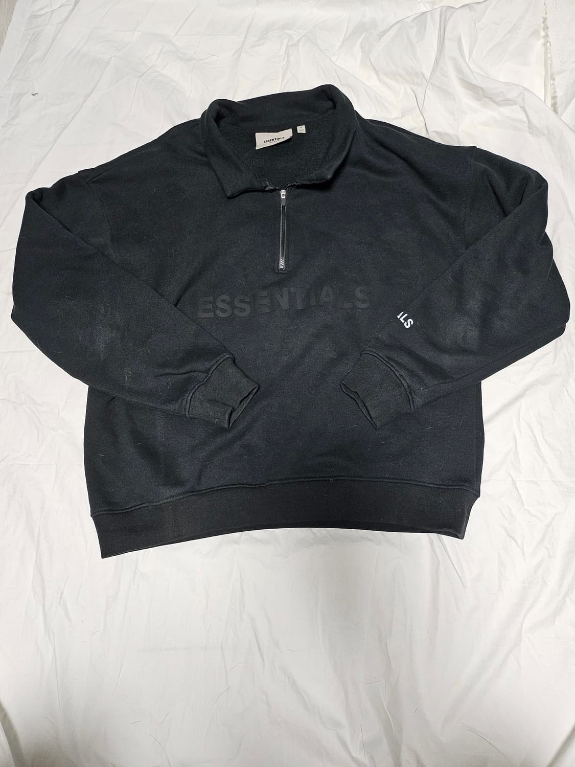 에센셜 피어오브갓 반집업 스웻셔츠 S 상품이미지1