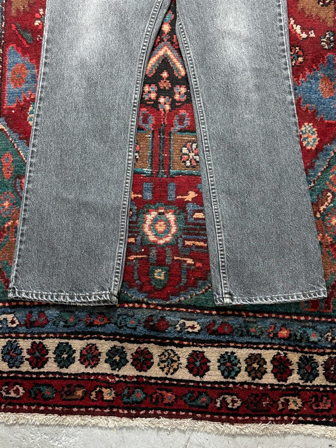 90’s USA Made 리바이스 517 블랙 오렌지탭 부츠컷 상품이미지7