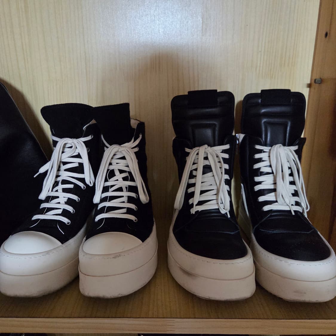 42)릭오웬스 더블범퍼 라몬즈 하이 상품이미지5