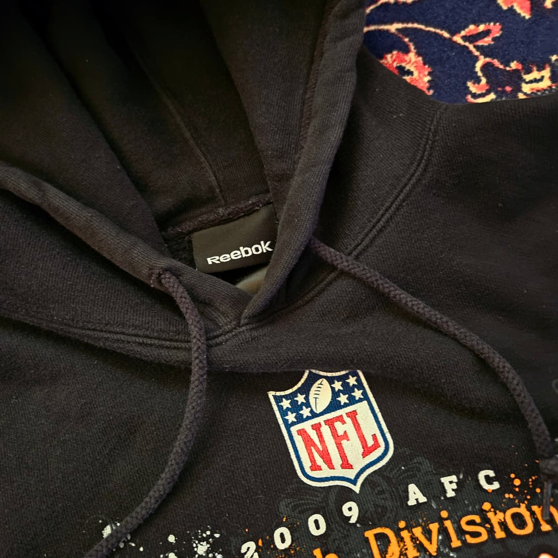 리복(Reebok) x NFL 00's 빅로고 후드티셔츠 M size 상품이미지3