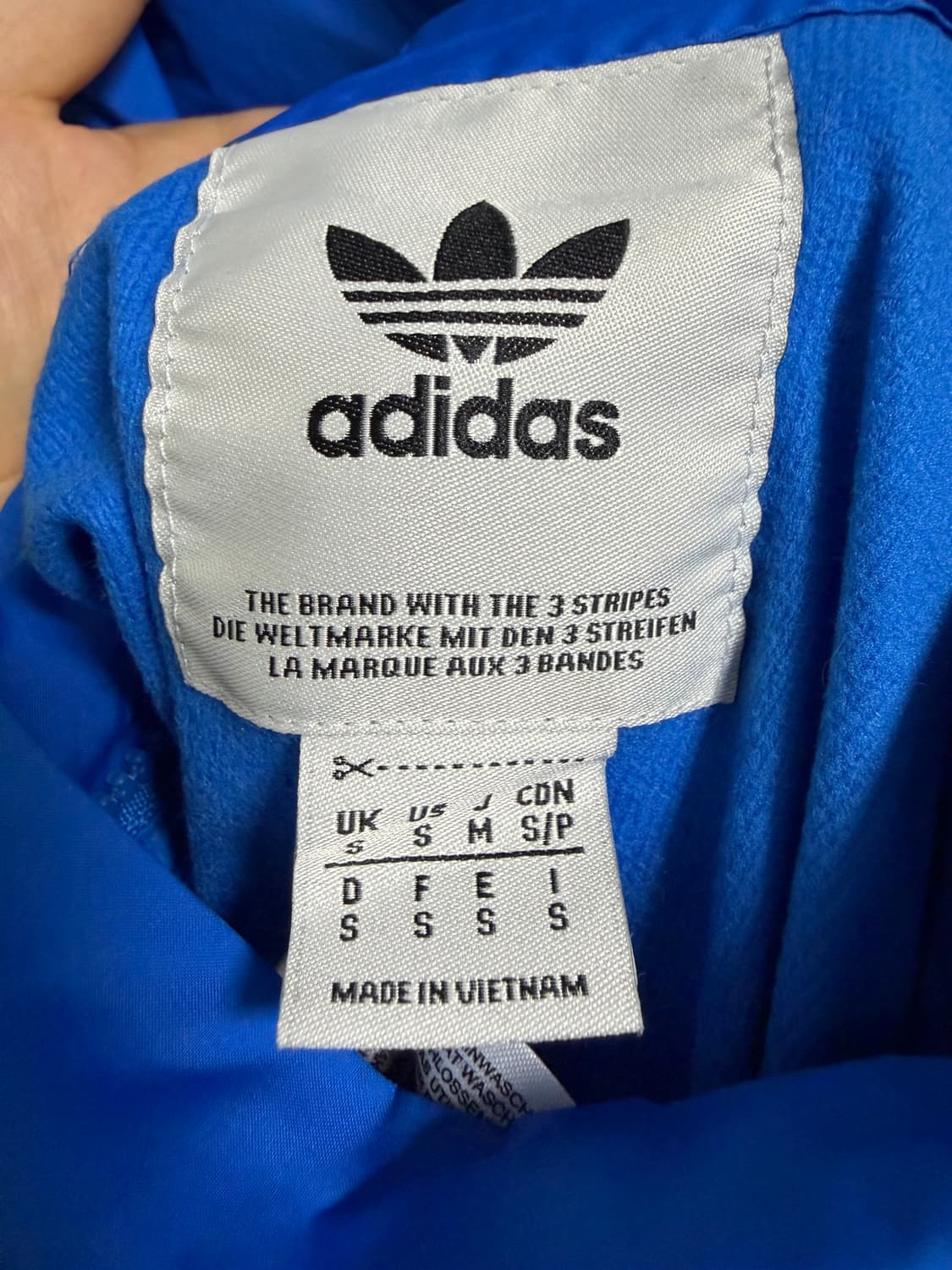 아디다스 리버시블 네이비 후드 패딩 상품이미지3