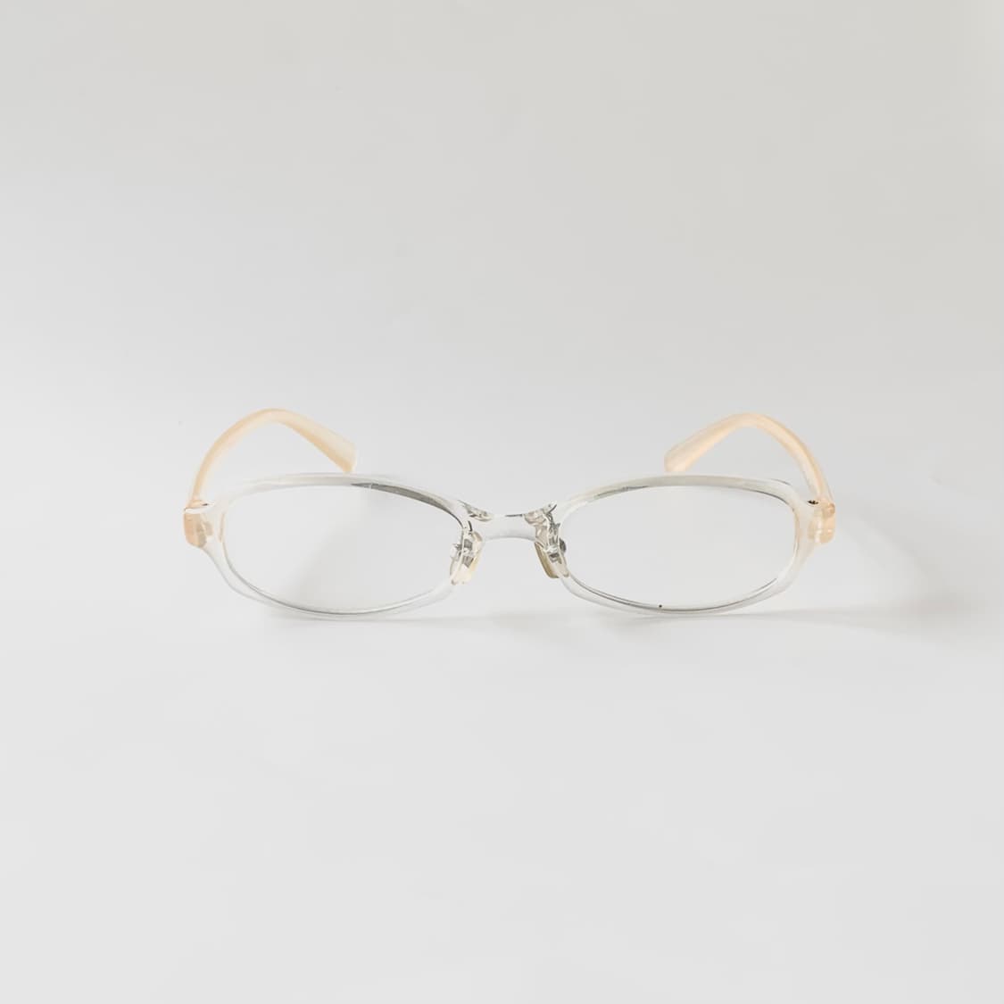 893 데드스탁 빈티지안경 클리어 뿔테 경량 클래식 픽키 상품이미지1