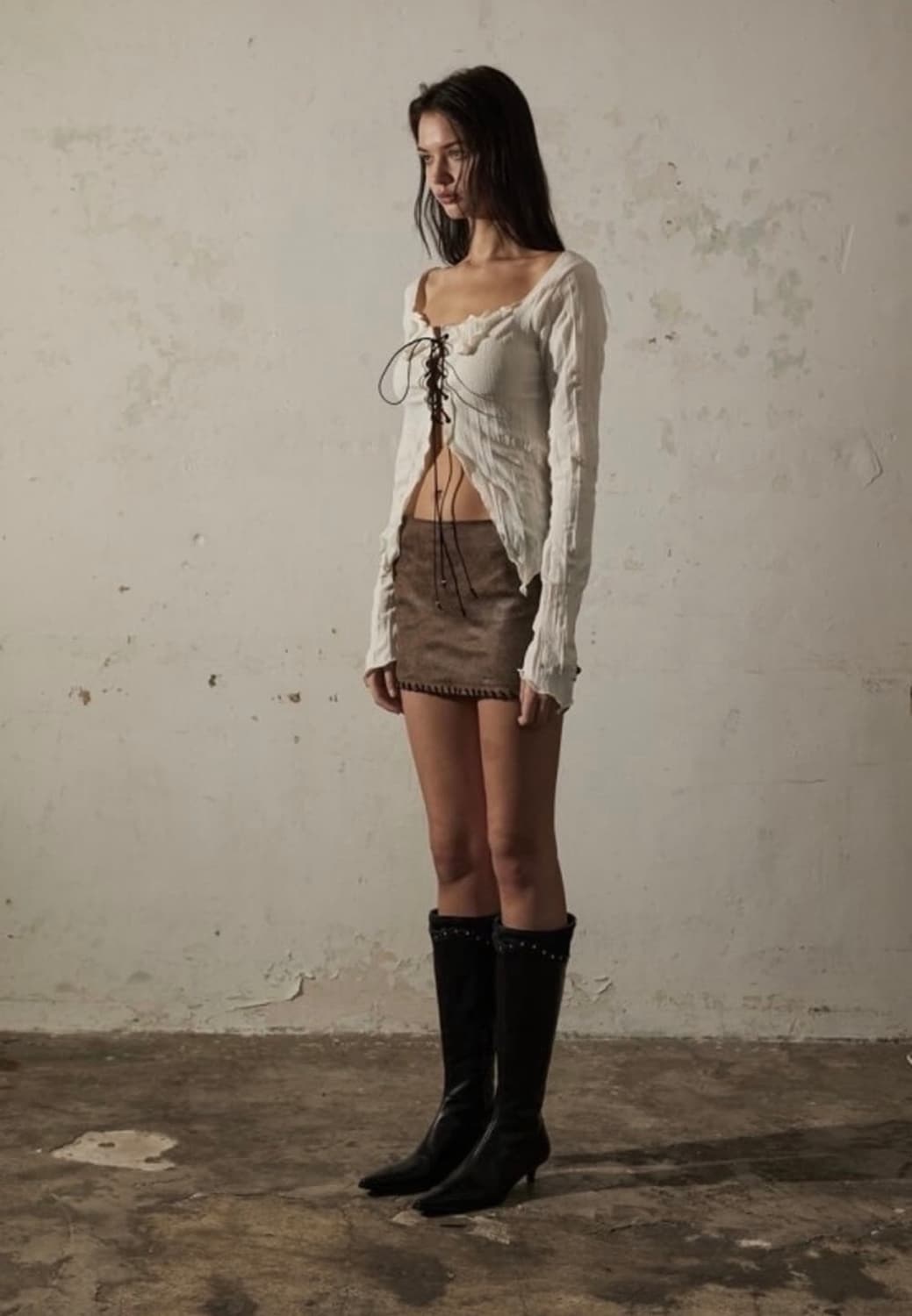 보헤미안서울 링클 코르셋 상품이미지1