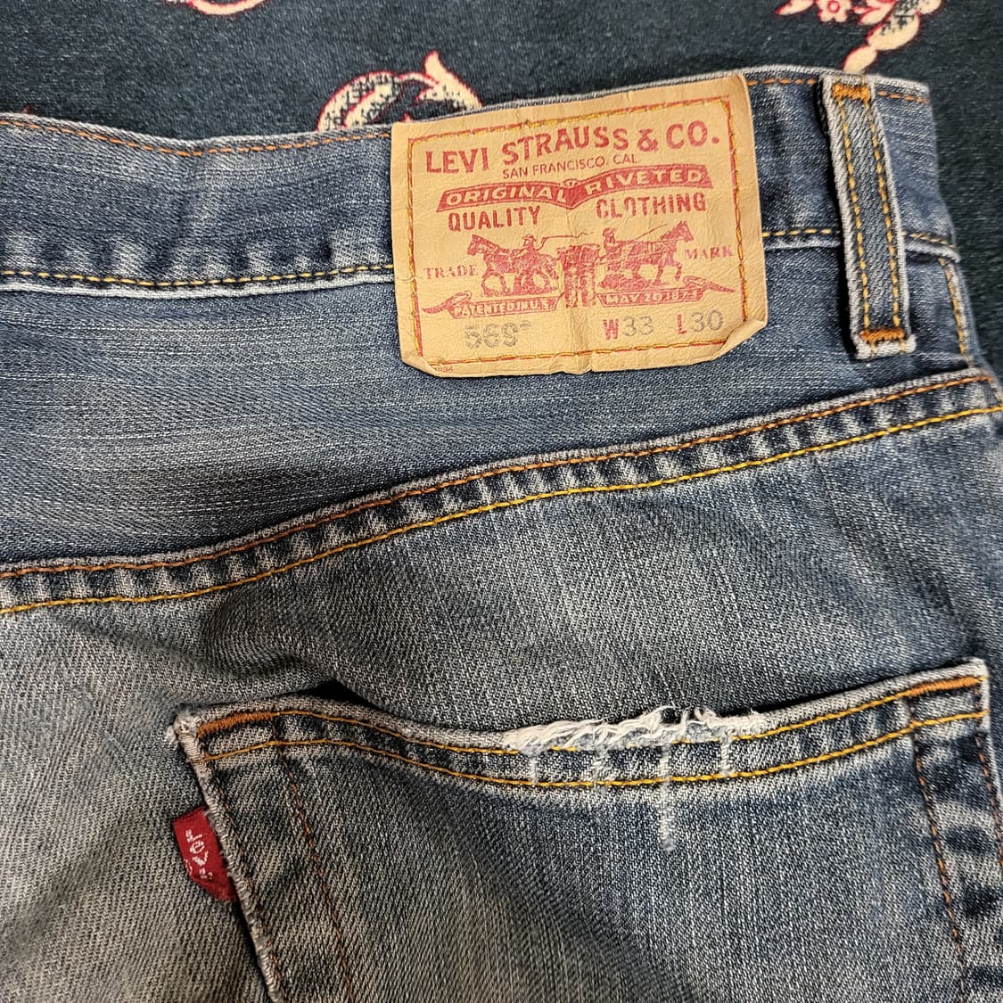 리바이스 청바지 569 (34) 상품이미지7