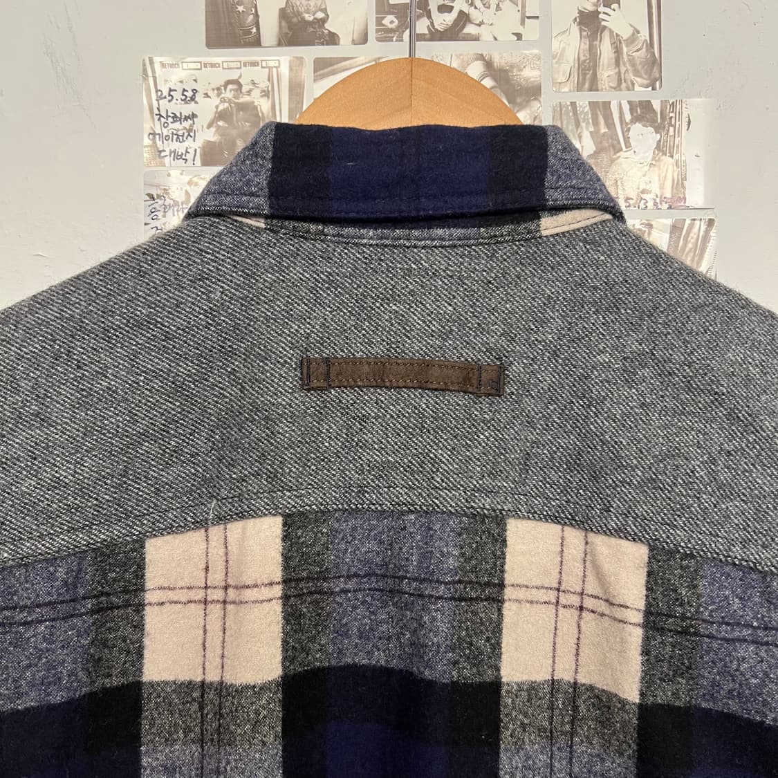 꼼데가르송 플란넬 플레이드 셔츠 상품이미지8