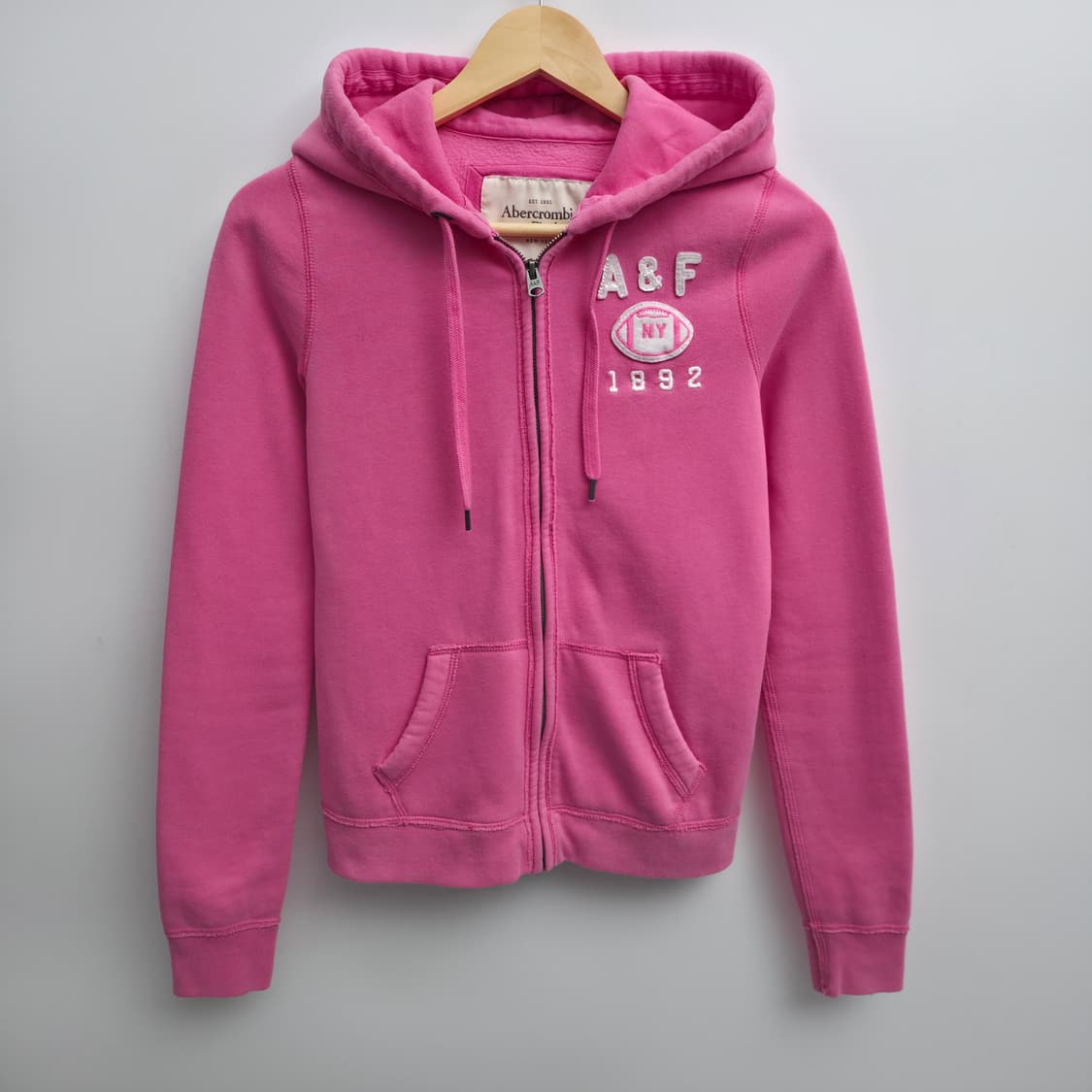 [S] 아베크롬비 핑크 후드집업 상품이미지1