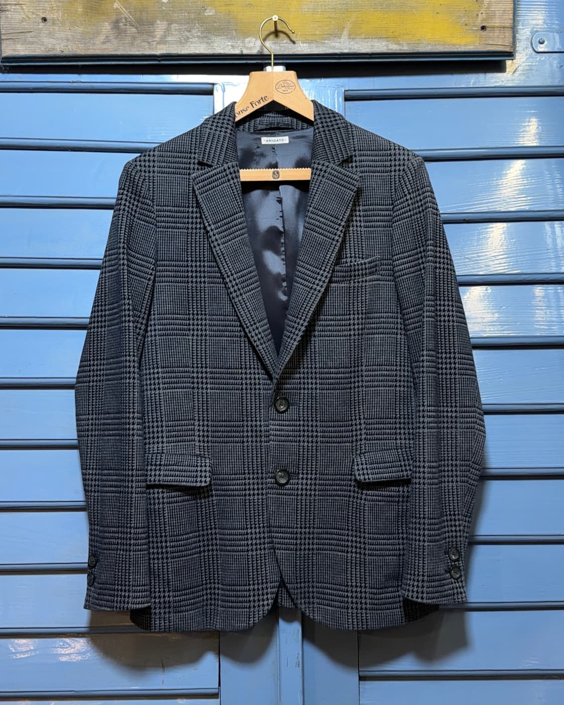 블루블루 Japan 하운드투스 체크 자켓 상품이미지1