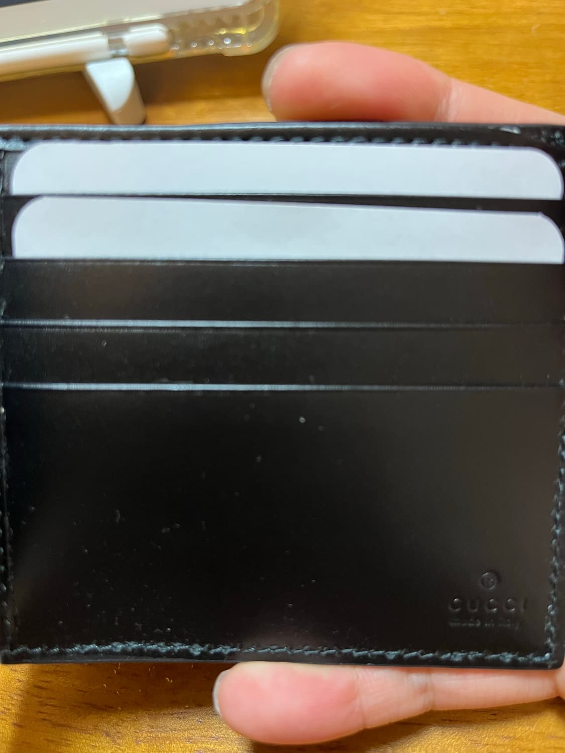 Gucci Signature Wallet Black 상품이미지5