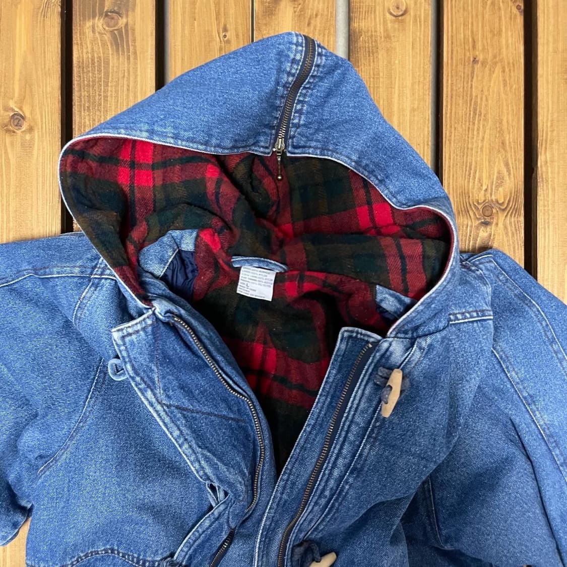 빈티지 데님코트 XL 상품이미지9