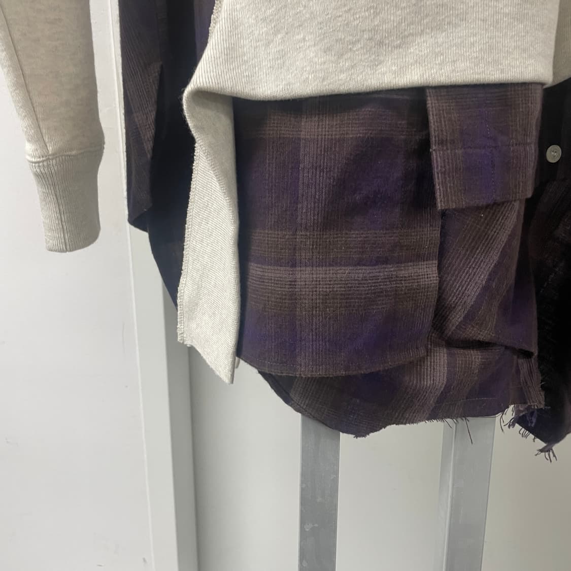 미하라야스히로 셔츠 레이어드 맨투맨 F 상품이미지5