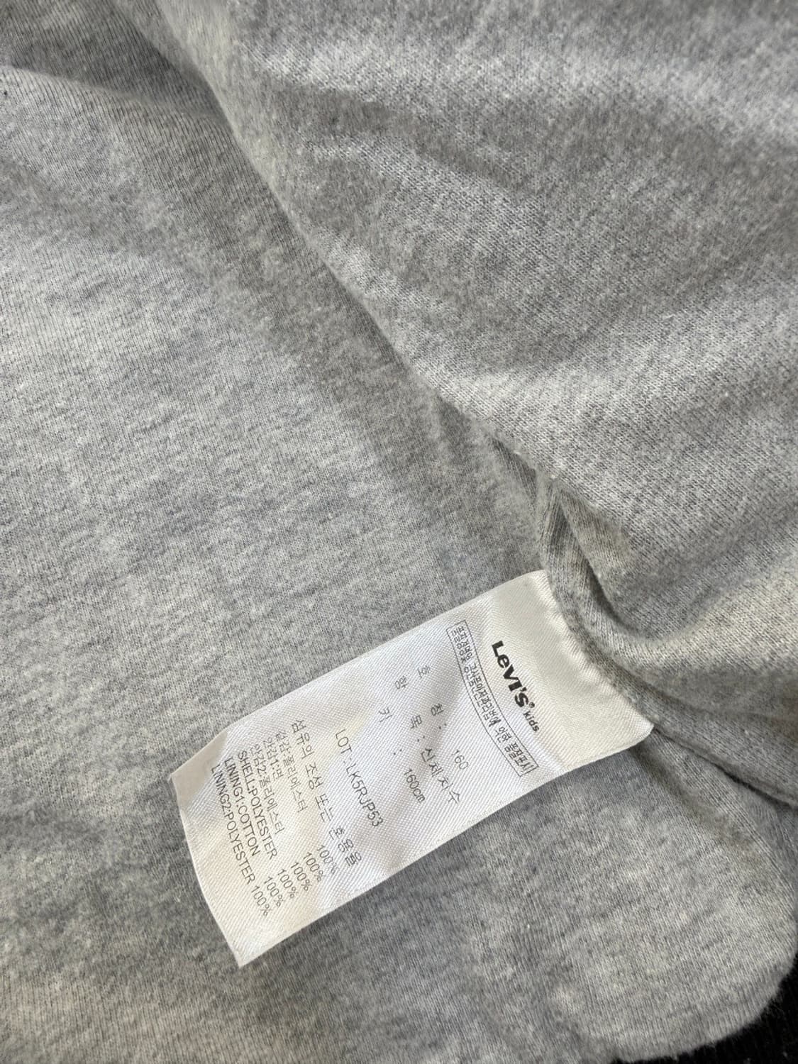 빈티지 리바이스 블랙 라인 셔링 후드집업 상품이미지6