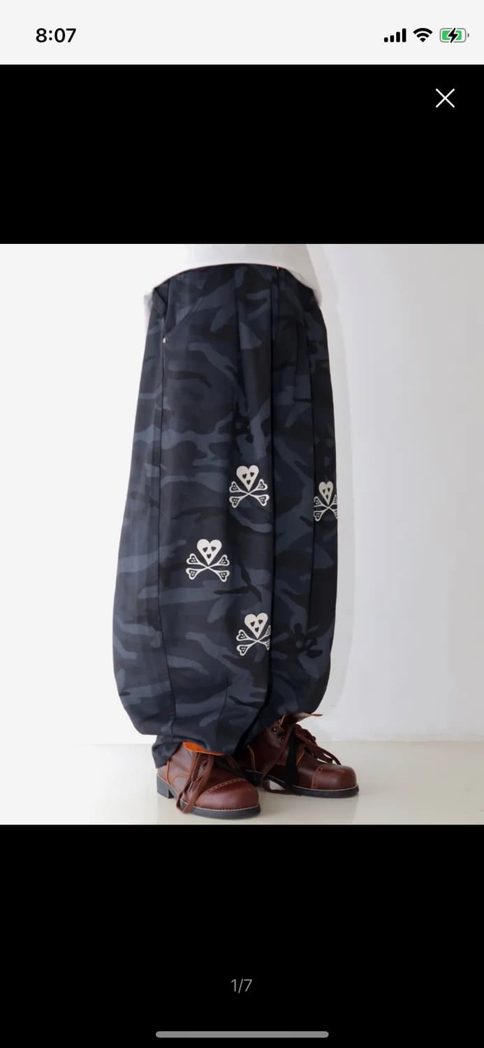 글랙 카모 벌룬 팬츠 M 상품이미지3