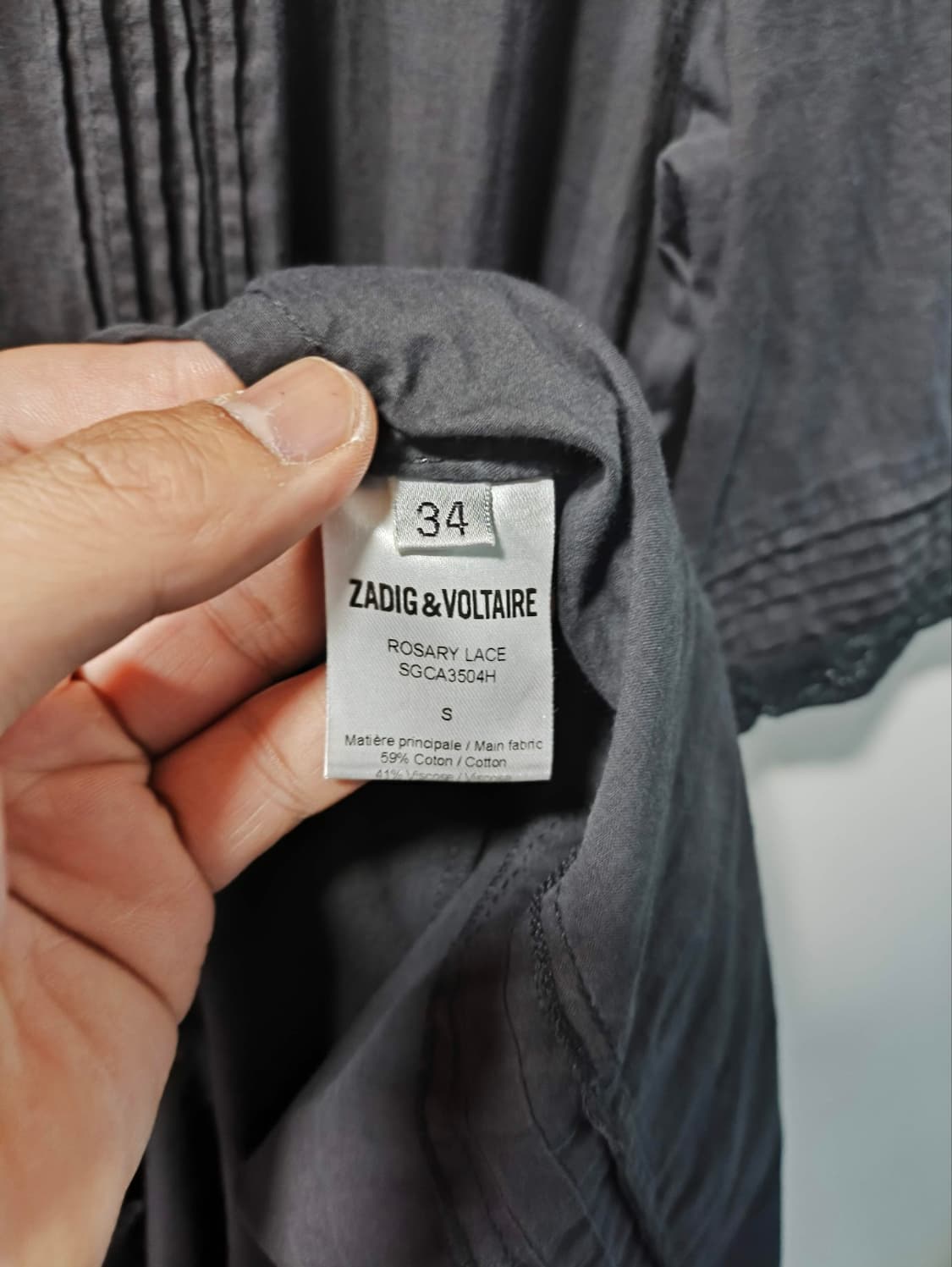 쟈딕앤볼테르 로저리 ROSARY 레이스 원피스 상품이미지10