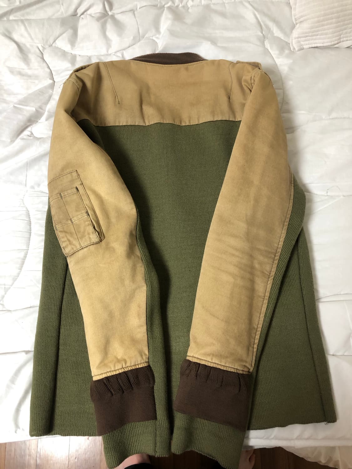 미하라 야스히로 레이어드 봄버 자켓 상품이미지2