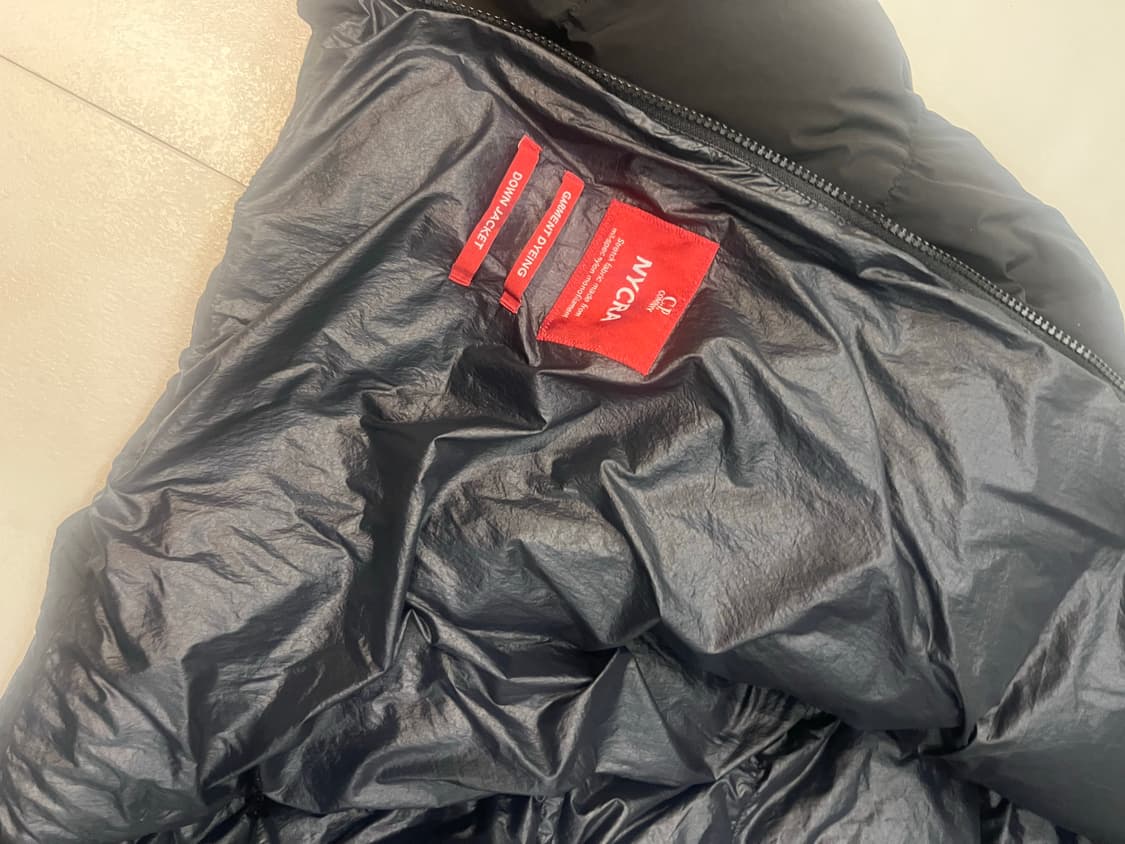 CP컴퍼니 고글블랙 다운점퍼 110 상품이미지4