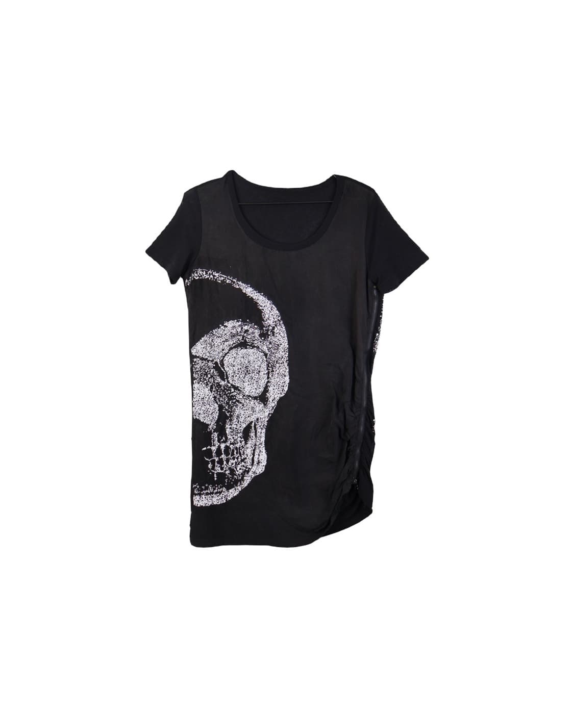 Vintage Skull Cubic Short Sleeve T-Shirt 상품이미지4