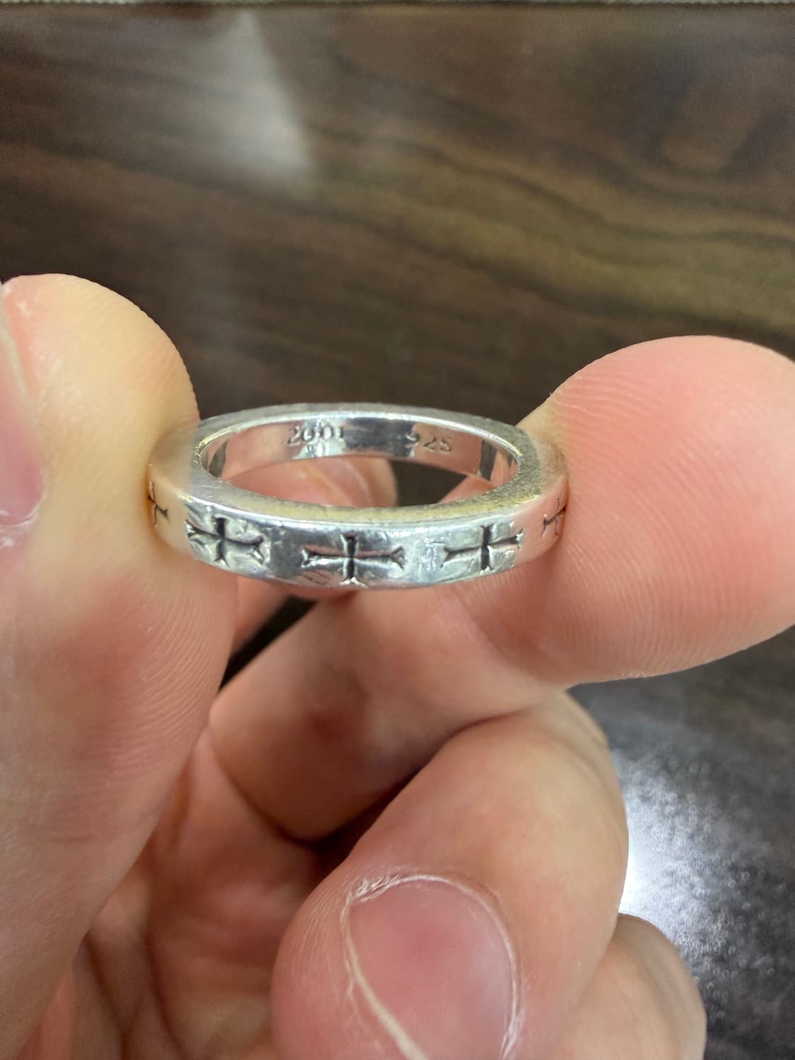 크롬하츠 퍽유링 3mm 상품이미지2